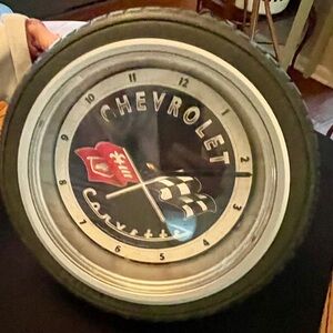Chevy Corvette Classic Car wall clock. Brand new:)